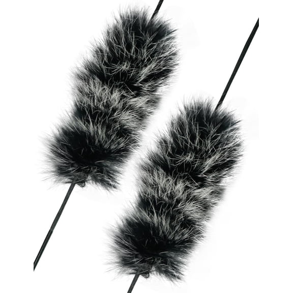 Archery String Silencer Recurve Bow Dampener Bow Stabilizer Beaver Balls/Otter Hide Bowstring Silencer
