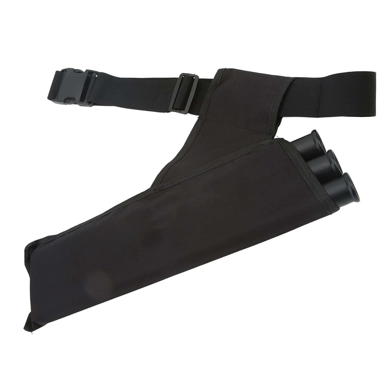 Archery Target Quiver, 3 Arrows Tubes Archery Holder Black For Archery