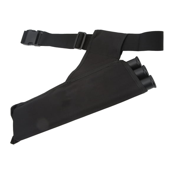 Archery Target Quiver, 3 Arrows Tubes Archery Holder Black For Archery Training