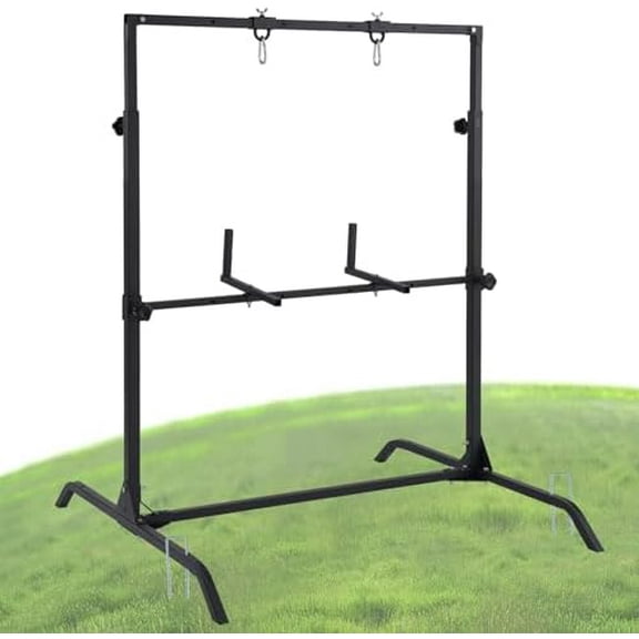 Archery Target Stand for 30 Inch Bag & Foam Targets, Bow and Arrow Target Stand for Backyard, Steel$$Other