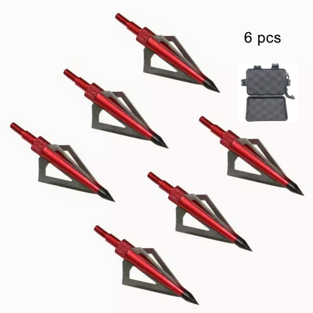 Archerys Broadheads 100 Grains Hunting Arrow Heads Arrows Tips for