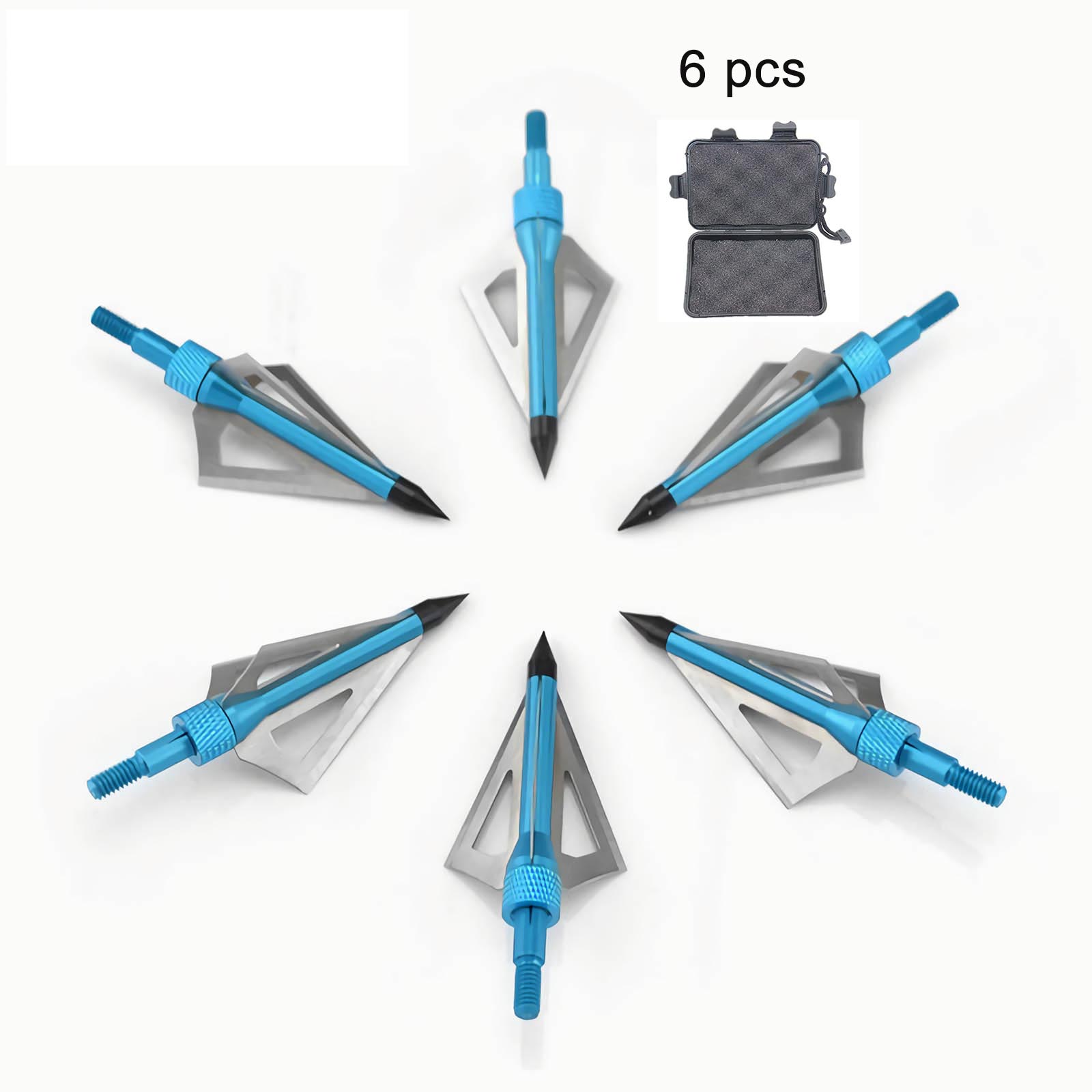 Archerys Broadheads 100 Grains Hunting Arrow Heads Arrows Tips for