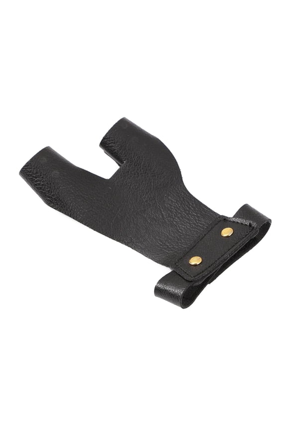 Archerys Glove 2 Fingers Hunting Leather Gloves Protector for Youth Adult Beginner Archers Glove