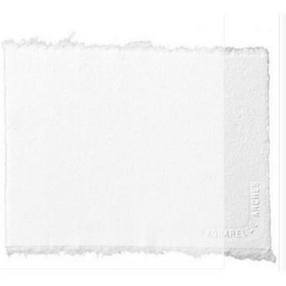 Arches 1794999 22 x 30 in. Cold Press Watercolor Sheets, Natural White - Pack of 10