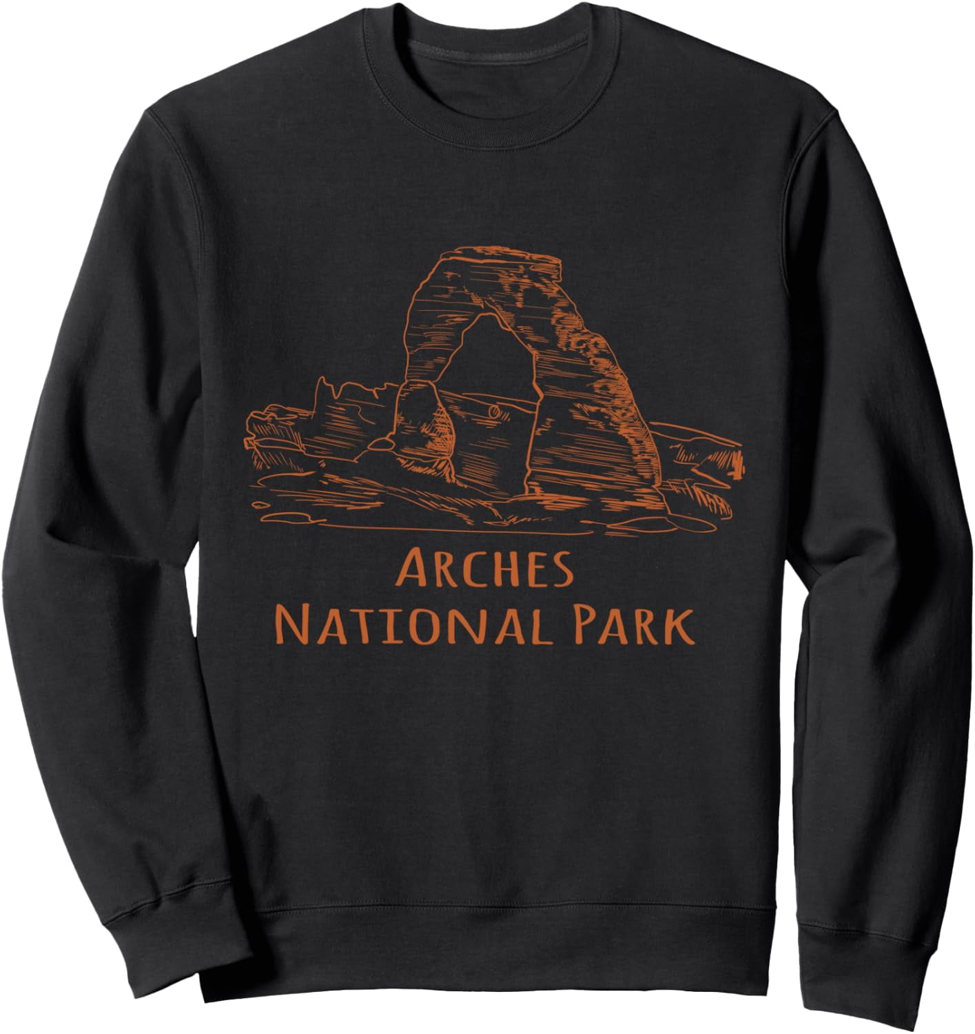 Arches Delicate Arch Vintage Utah Sweatshirt - Walmart.com