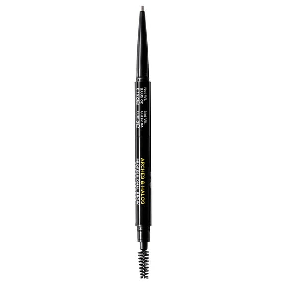 Arches and Halos 2-in-1 Eyebrow Pencil and Powder, Charcoal, 0.017 oz