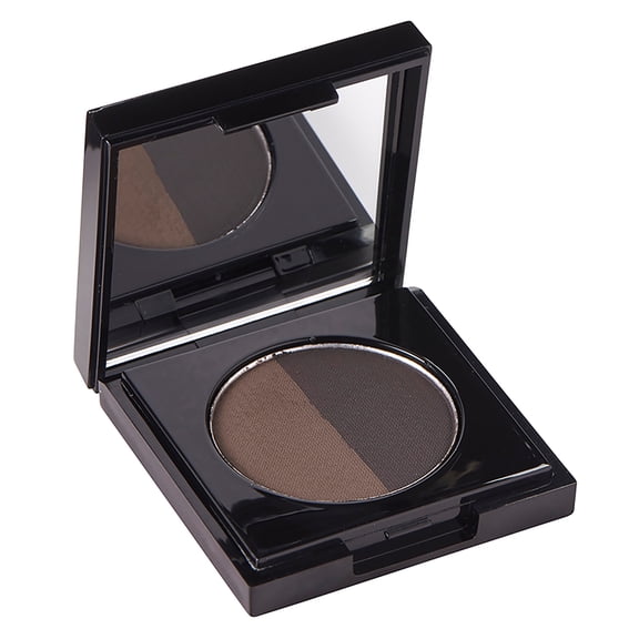 Arches and Halos Duo Brow Powder, Eyebrow Powder, Dark Brown, 0.088 oz