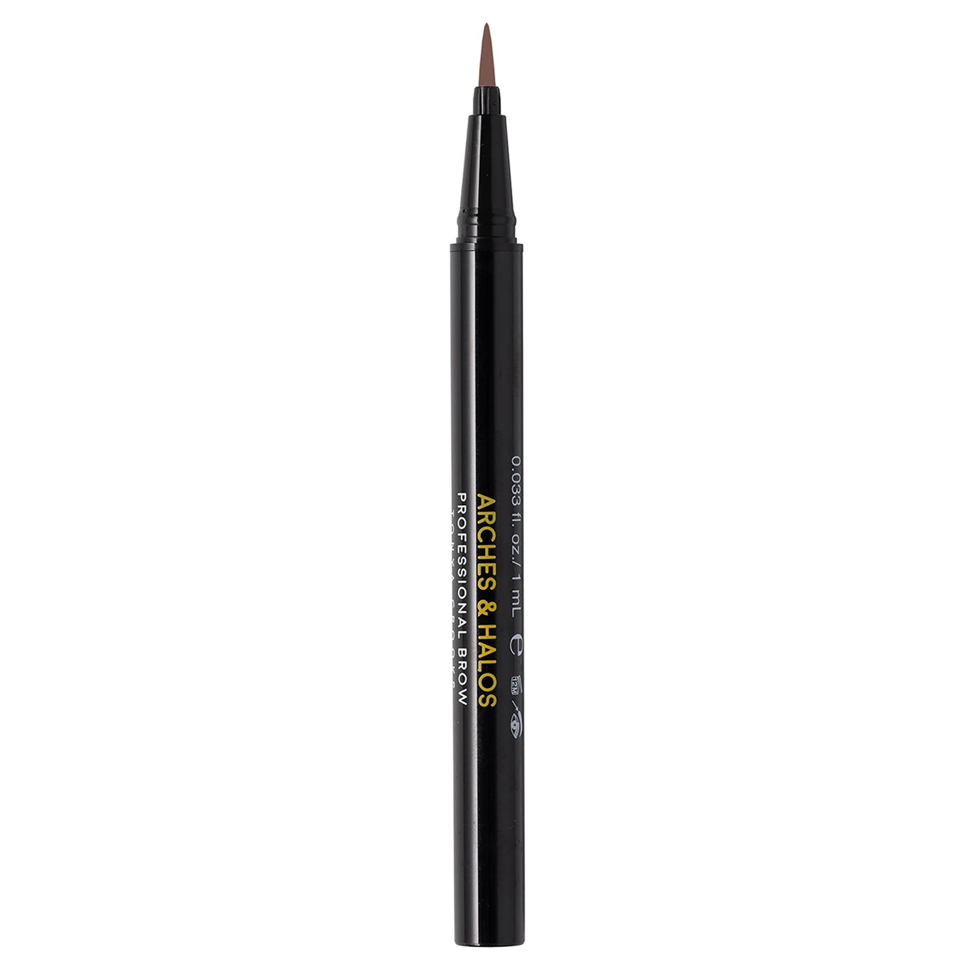 Arches & Halos Fine Bristle Tip Pen Creamy, Buildable Formula for