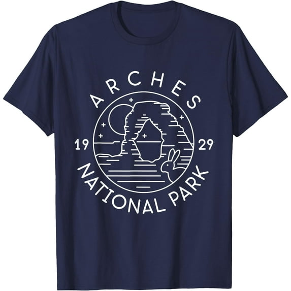 Arches National Park 1929 Moab Utah Unisex T-Shirt for Men Women Kids Toddler