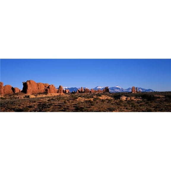 Arches National Park Moab Utah USA Poster Print - 27 x 9