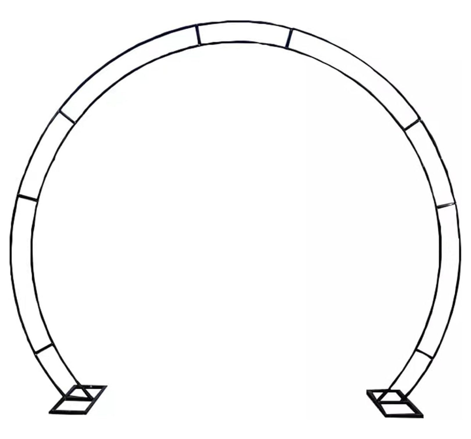 Arches Trellis Wrought Iron for Wedding Backdrop Stand/Balloon Stand