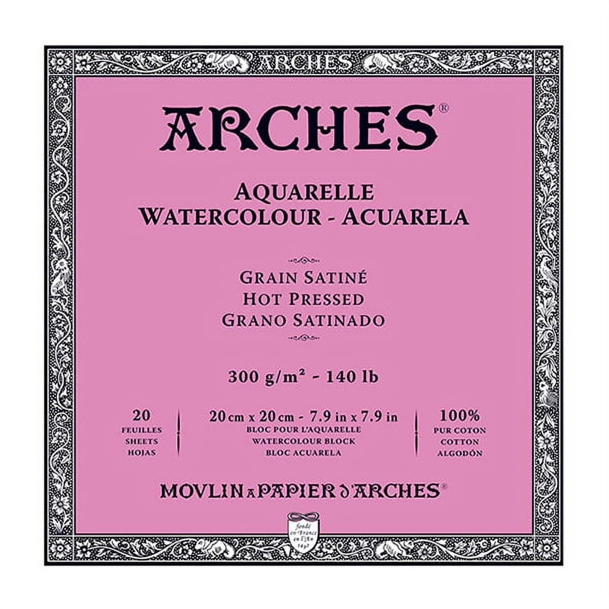 Arches Watercolor Block Paper - Cold Press - 140 lb - 14 x 20 inches 