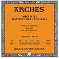 thumbnail image 1 of Arches Watercolor Block - 7.9"x 7.9", Rough, 140 lb, 20 Sheets, 1 of 7
