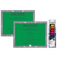thumbnail image 1 of Arches Watercolour Cold Pressed Block Natural White 140Lb 8X10 | Watercolor Painting Set W/Tin, 1 of 11