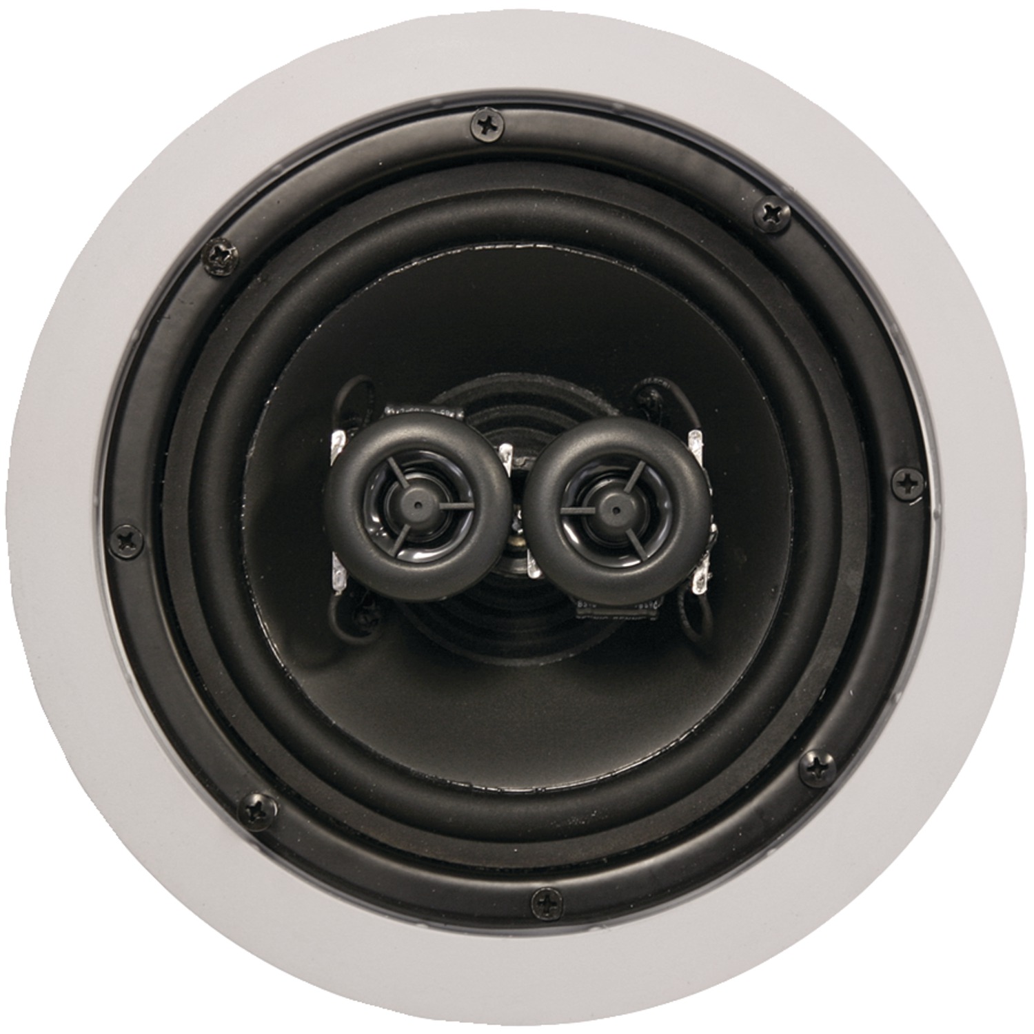 ArchiTech AP-611 6.5" 2-way Single-point Stereo In-ceiling Loudspeaker - image 1 of 2