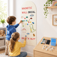 Archic Wall Decal - 39.3 Inch X 15.7 Smooth Surface Chalkboard Sticker ...