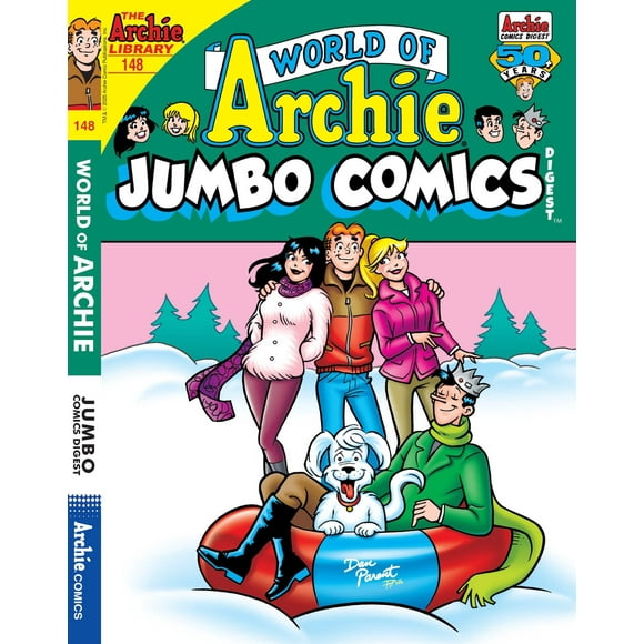 Archie - 25.02.28: World Of Archie Jumbo Comics, The Archie Library #148, Winter Edition, Adventures With The Riverdale Gang!