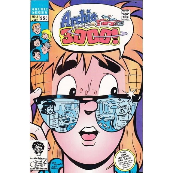 Archie 3000 #2 VF ; Archie Comic Book