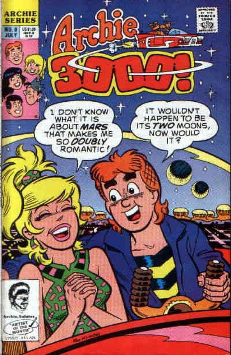 Archie 3000 #9 VF ; Archie Comic Book - Walmart.com