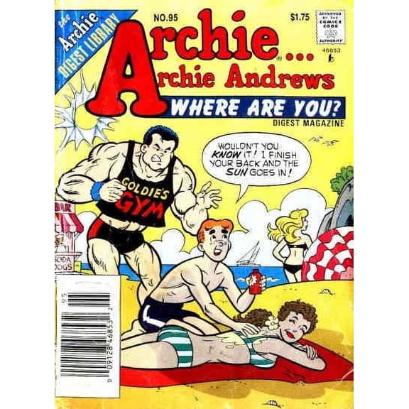 Archie Archie Andrews, Where Are You? Digest Magazine #95 VF ; Archie Comic Book