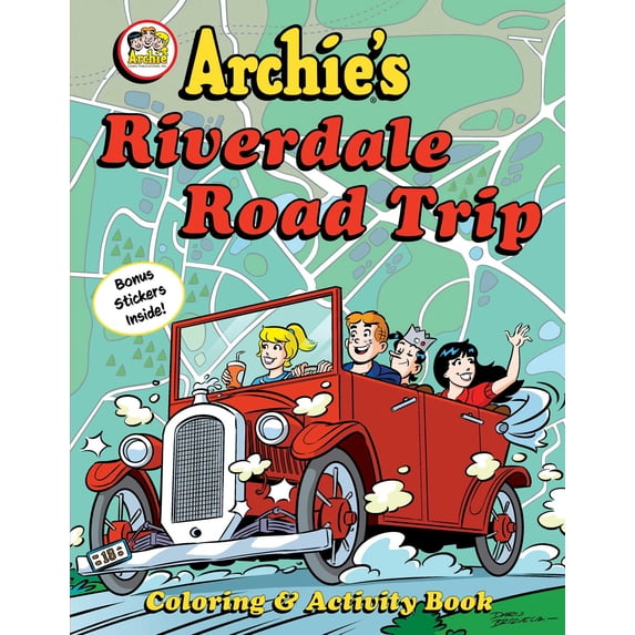 Archie: Archie's Riverdale Road Trip : Coloring & Activity Book (Paperback)