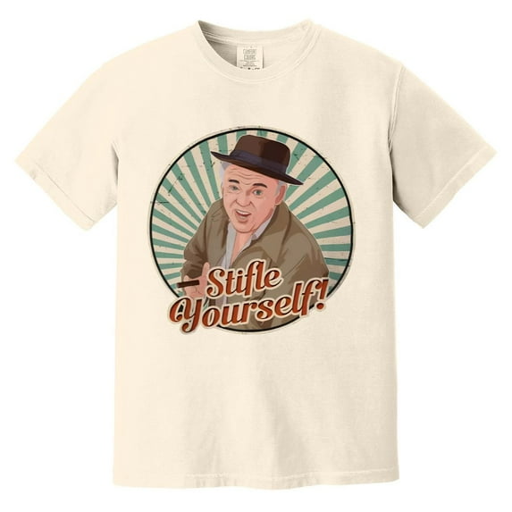 Archie Bunker All In The Family Stifle Yourself TV Show Comfort Color T-Shirt