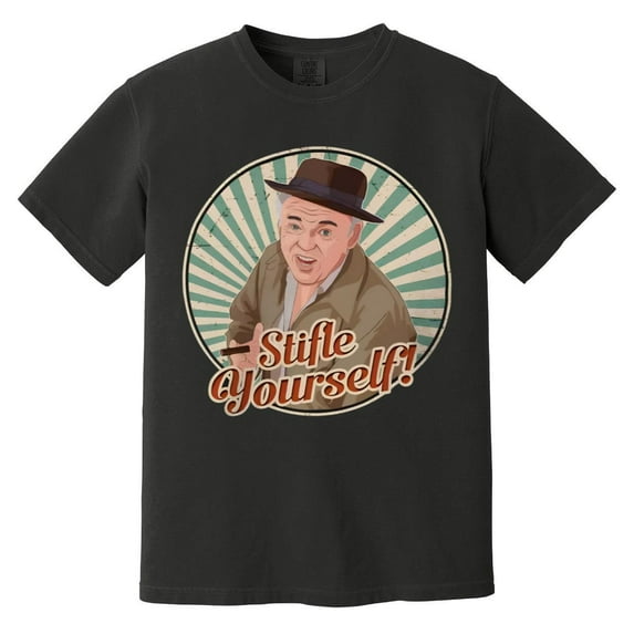 Archie Bunker All In The Family Stifle Yourself TV Show Comfort Color T-Shirt