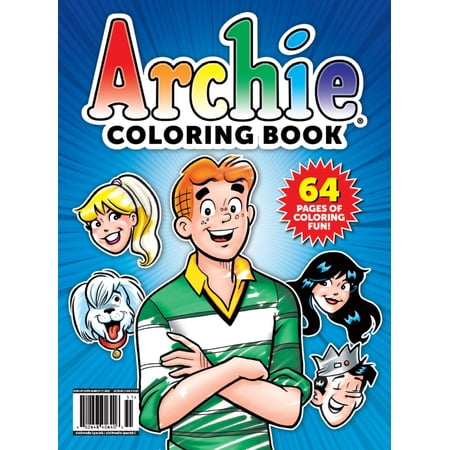 Archie Coloring Book - 64 Pages Of Coloring Fun With Archie, Betty, Veronica, Jughead Hot Dog, Explore The Vibrant World Of Riverdale, Adult Coloring Book, Relax, Unwind, Unplug, De-Stress Draw!