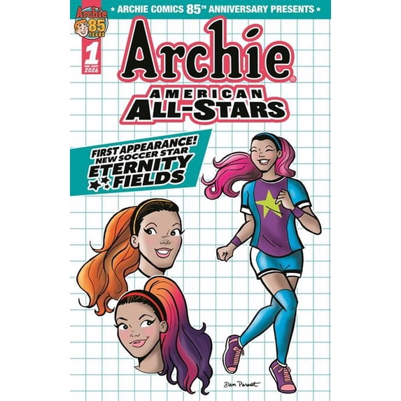 Archie Comics 85th Anniversary Presents Archie American All Stars #1 (one Shot) Cvr B Dan Parent Eternity Fields Var Archie Comics Publications Comic Book