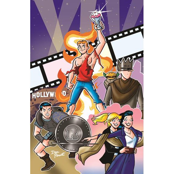 Archie Comics 85th Anniversary Presents Archies Movie Mania #1 (one Shot) Cvr D Dan Parent Foil Var Archie Comics Publications Comic Book