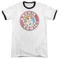 thumbnail image 1 of Archie Comics Archie Comics Adult Ringer White Black, 1 of 1