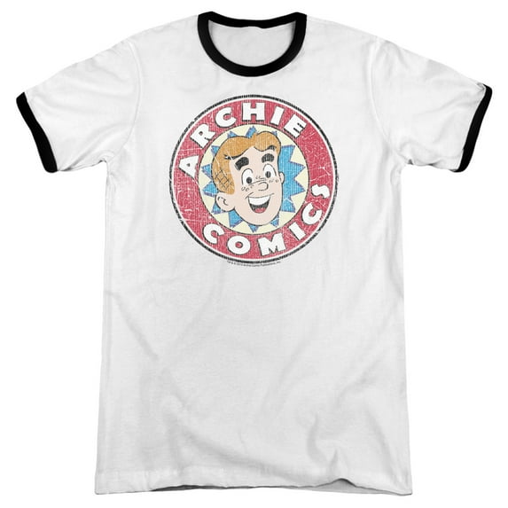 Archie Comics Archie Comics Adult Ringer White Black