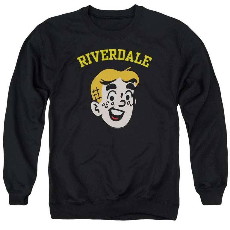 Archie Comics Archie Riverdale Adult Crewneck Sweatshirt Black Walmart