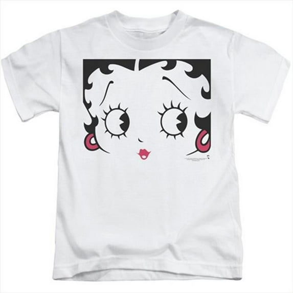 Archie Comics Boop-Close Up - Short Sleeve Juvenile 18-1 Tee - White - Medium (5-6)