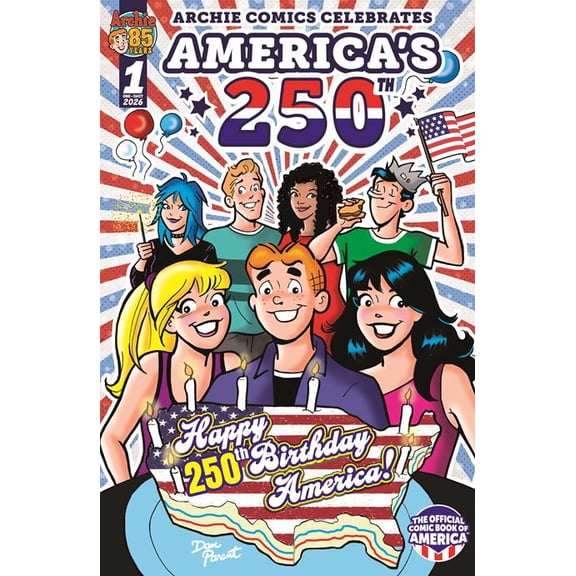 Archie Comics Celebrates Americas 250th Cover A One-Shot - Archie Comics Publications - July 1 2026