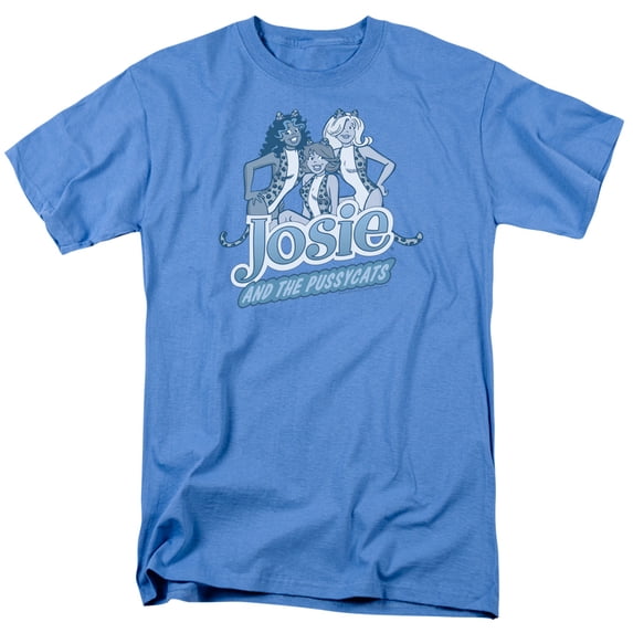 Archie Comics Glamour Girls S/S Adult 18/1 T-Shirt Carolina Blue