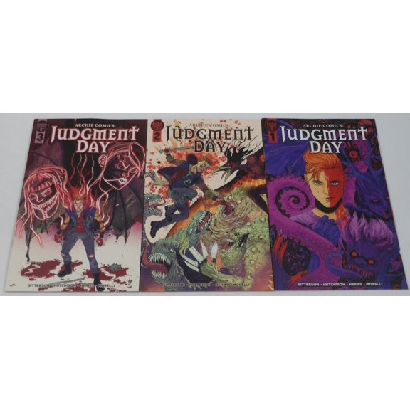 Archie Comics: Judgment Day #1-3 VF/NM complete series ; Archie