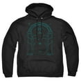 thumbnail image 1 of Men's Lord Of The Rings Doors Of Durin Hooded Sweatshirt X-Large Black, 1 of 2