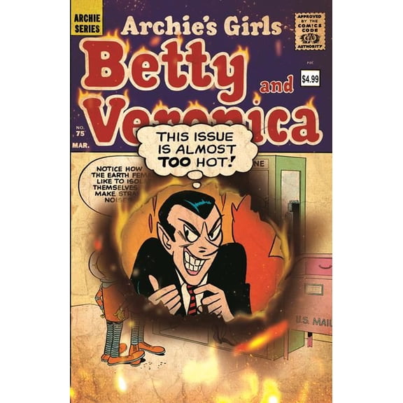 Archie Facsimile #7 Betty And Veronica #75 Cvr B Bob White & Dan Decarlo Retro Art Var Archie Comics Publications Comic Book
