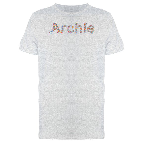 Archie Flower Name T-Shirt Men -Image by Shutterstock, Male Medium