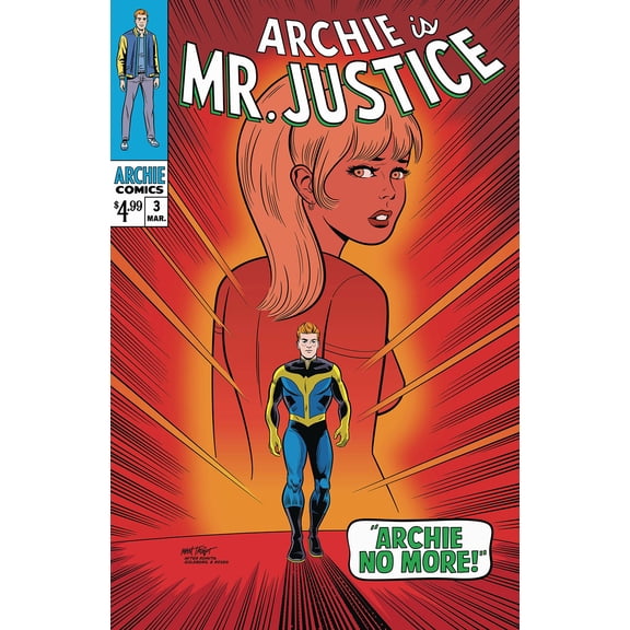 Archie Is Mr. Justice #3C VF ; Archie Comic Book