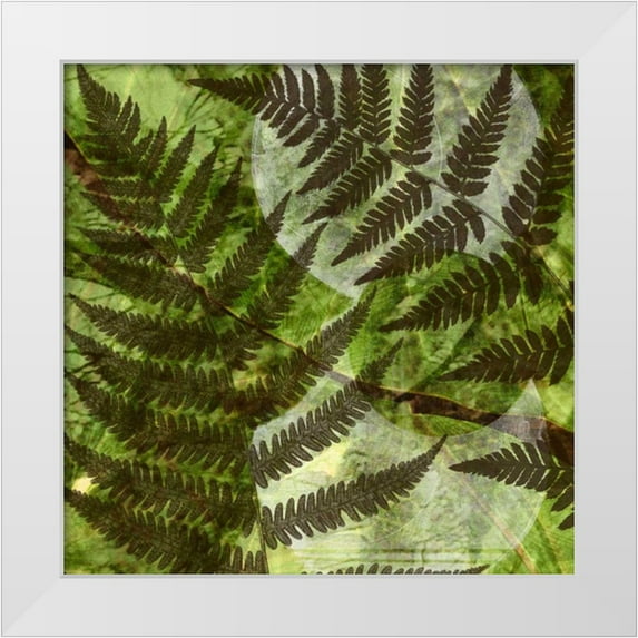 Archie, K. 20x20 White Modern Wood Framed Museum Art Print Titled - Shade II