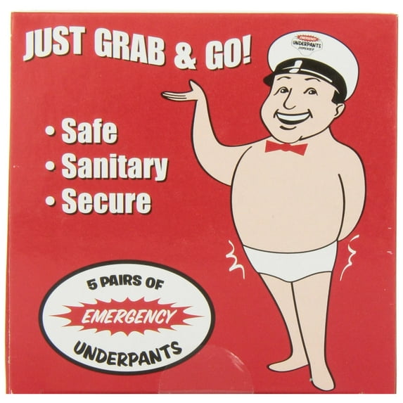 Archie McPhee Accoutrements Emergency Underpants Dispenser