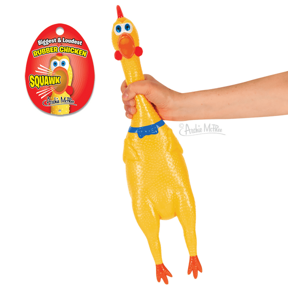 Archie McPhee Biggest and Loudest Rubber Chicken
