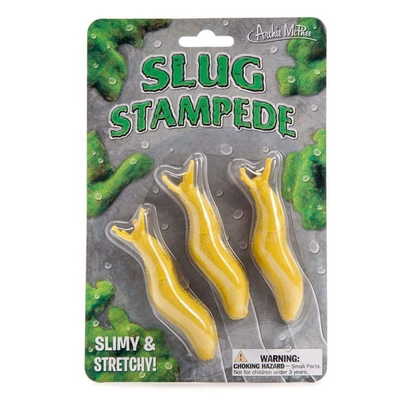 Archie McPhee Slug Stampede Rubber Slugs