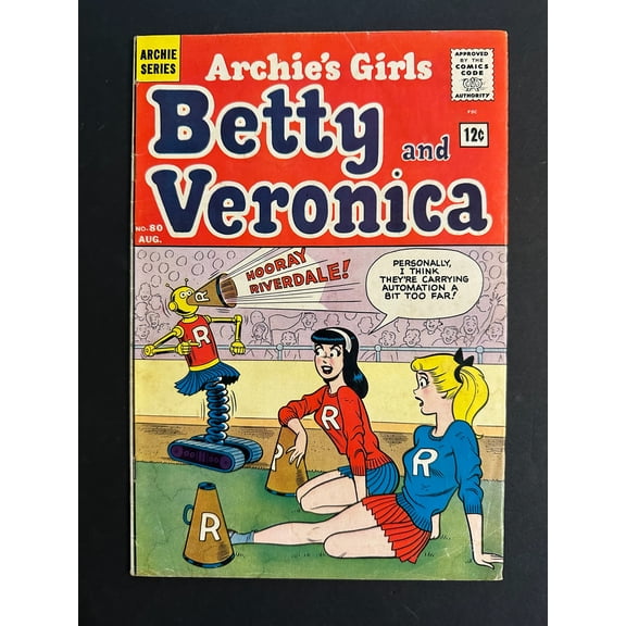 Archie's Girls, Betty and Veronica #80 Comic Book