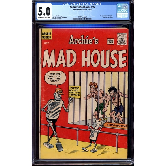 Archie's Madhouse #22 - CGC 5 Comic Book