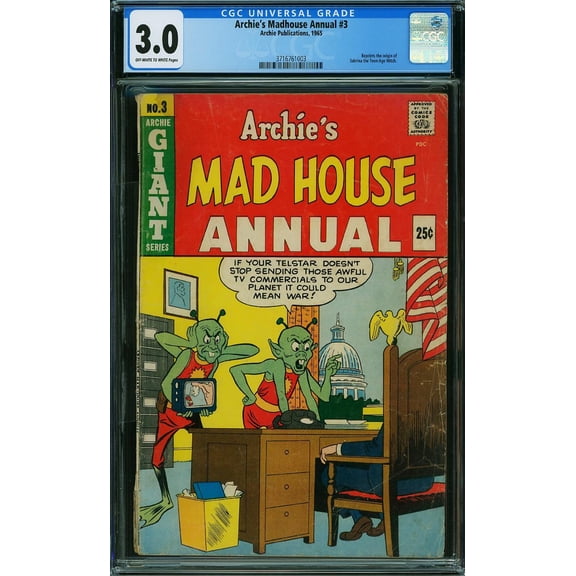 Archie's Madhouse Annual #3 - CGC 3 Comic Book