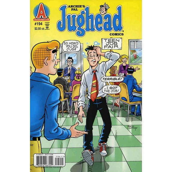 Archie's Pal Jughead Comics #194 VF ; Archie Comic Book