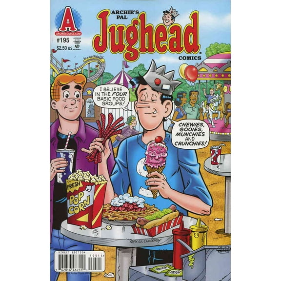 Archie's Pal Jughead Comics #195 VF ; Archie Comic Book